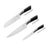 CHUSHIJI Knife Set, 3 PCS Kitchen Knife Set, Ultra Sharp Chef Knife Set, Santoku Knife, Utility Knife, Stainless Steel Knife Sets for Kitchen